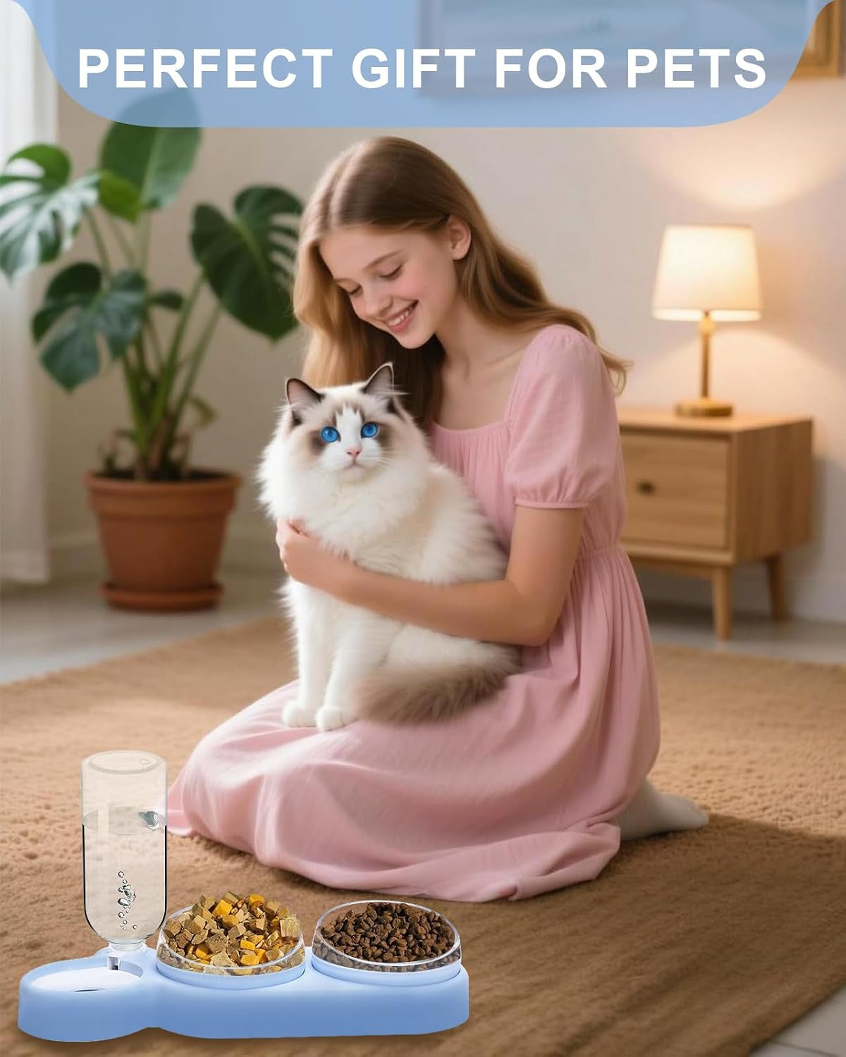 cat-bowls-set-3-in-1-15-tilt-water-feeder-bowls-cat-double-food-bowls-with-500ml-dispensing-bottle-for-small-medium-pets-lightweight-easy-to-clean