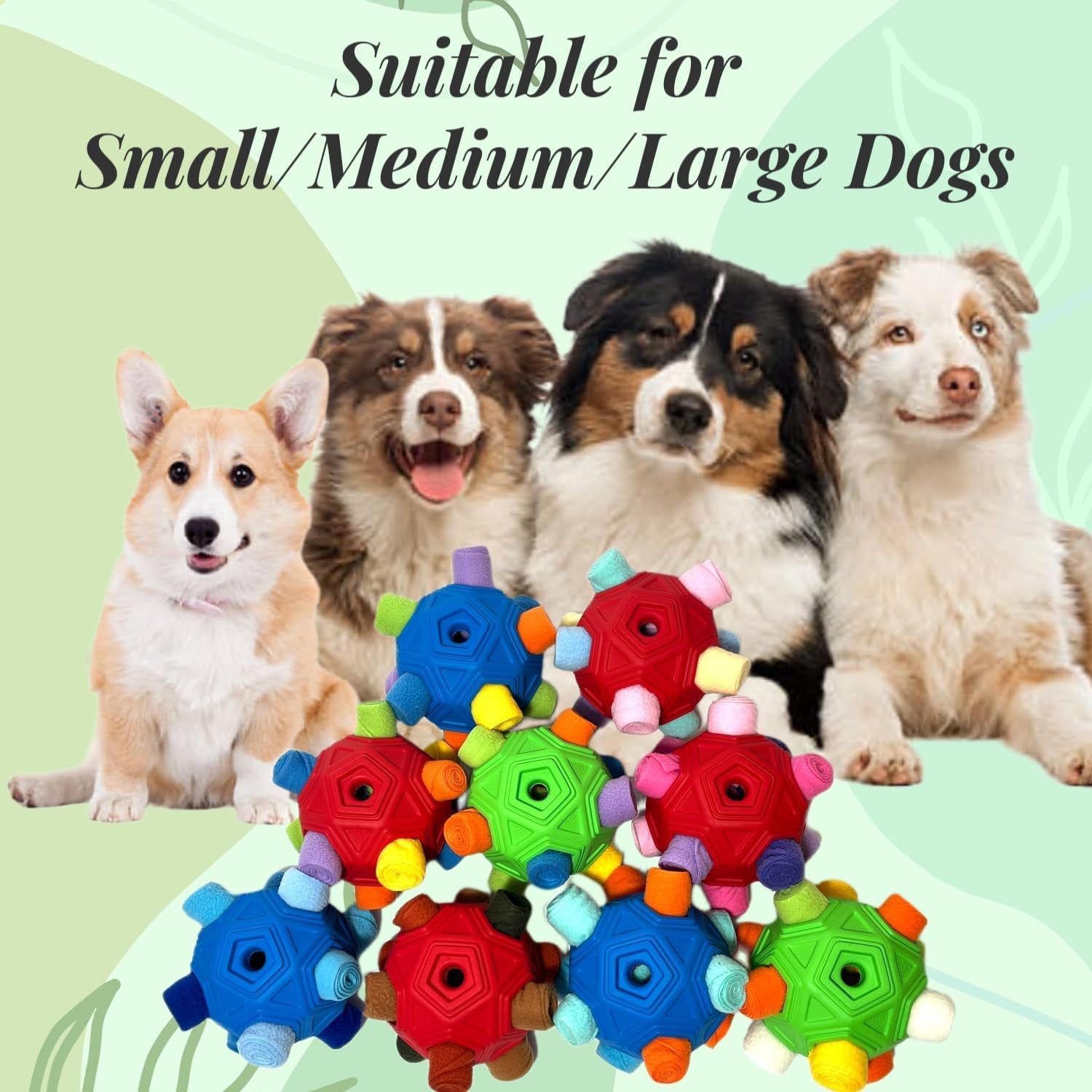 snuffle-ball-for-dog-toys-unbreakable-upgrade-ball-interactive-toy-foraging-snuffle-mat-puppy-treat-dispenser-slow-feeder-dog-puzzle-toys-for-small-medium-large-pets-blue