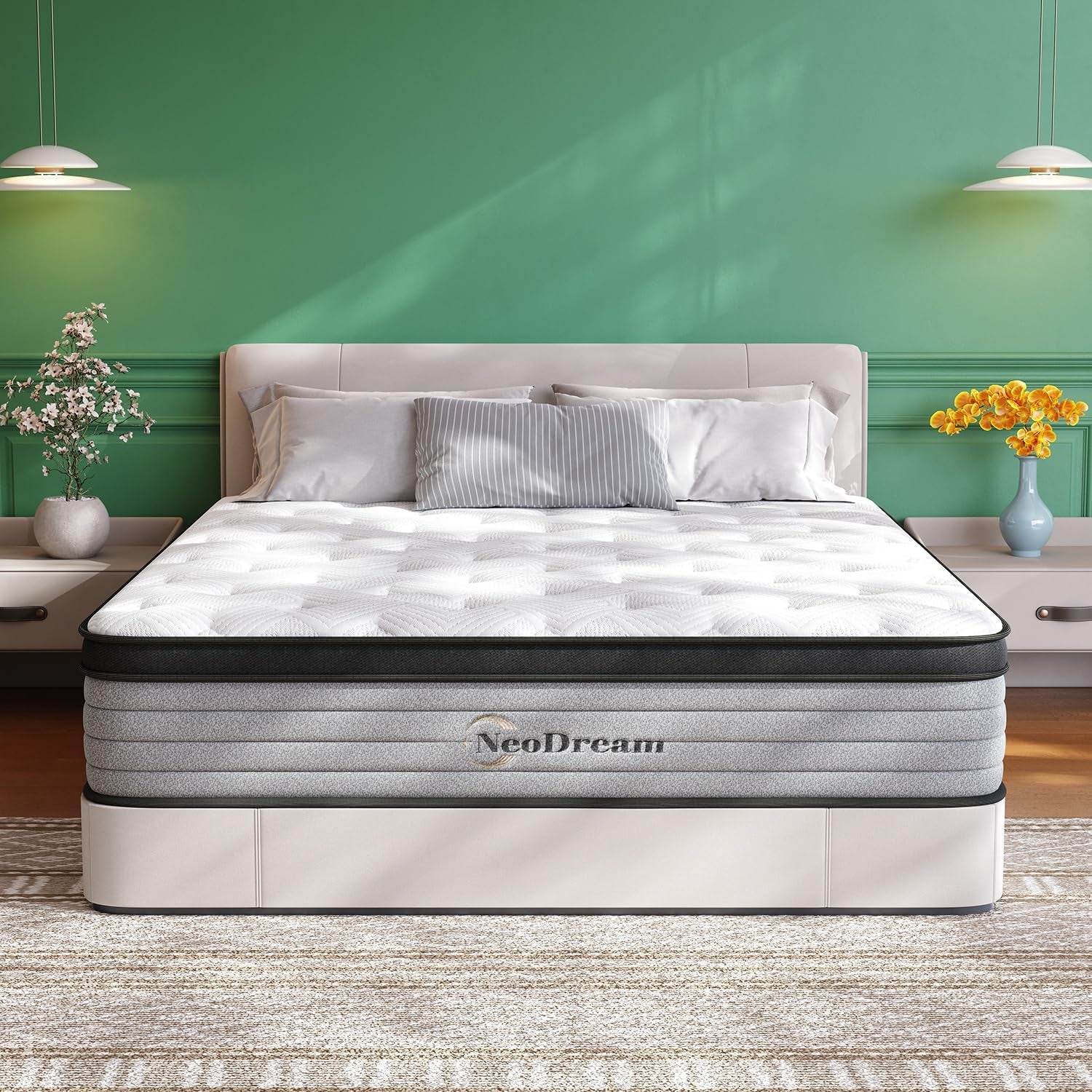 queen-mattress-12-inch-hybrid-matress-with-memory-foam-individual-pocket-springs-queen-size-mattress-in-a-box-pressure-relief-edge-support-motion-isolation