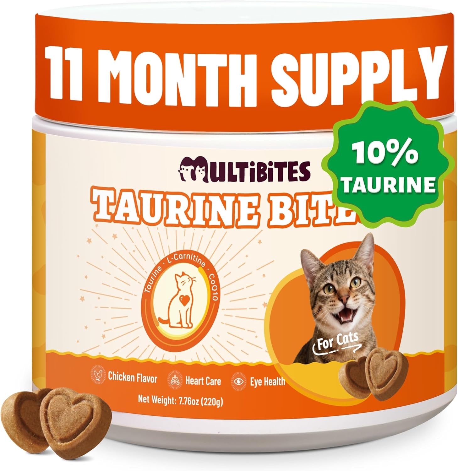 taurine-for-cats-with-coq10-l-carnitine-vitamins-for-cats-heart-eye-health-cat-supplements-suitable-for-kittens-adult-senior-cats-omega-3-to-nourish-skin-coat-7-76-oz