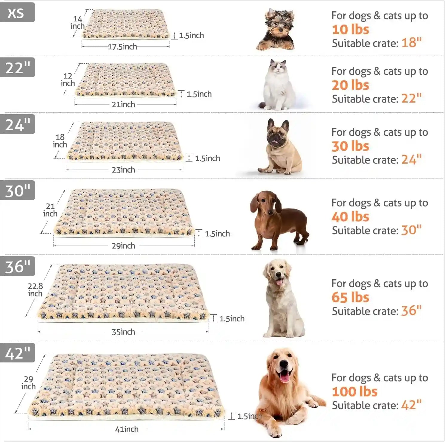 mora-pets-dog-crate-pad-ultra-soft-pet-bed-with-cute-star-print-washable-mat-for-large-medium-small-dogs-reversible-fleece-kennel-liner-cat-bed-23-x-18-inch-brown