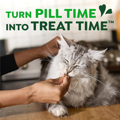 Greenies Feline Pill Pockets Soft Cat Treats, Chicken Flavor, 85 Count | #1 Vet-Recommended, Moldable Pocket Hides Pills, No Artificial Flavors or Preservatives, Real Ingredients8