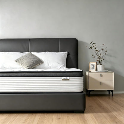 Queen Mattress, 12 Inch Queen Size Mattress in a Box, Individually Wrapped Pocket Spring Mattress, Pressure Relief, Medium Firm Support, Breathable and Low Motion Transfer7