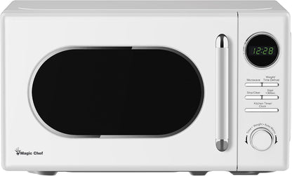 0.7 Cu. Ft. Retro Countertop Microwave in White1