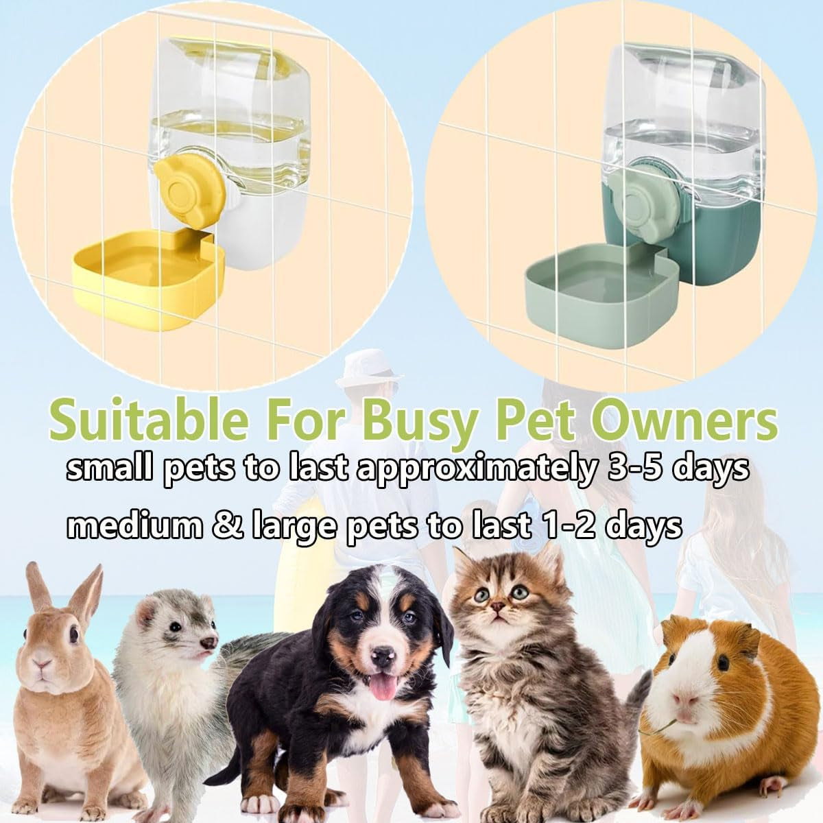 35oz-hanging-automatic-rabbit-water-dispenser-cage-water-bottle-auto-gravity-pet-water-station-for-small-animals-puppy-kitten-rabbit-chinchilla-hedgehog-ferret-1lgreen