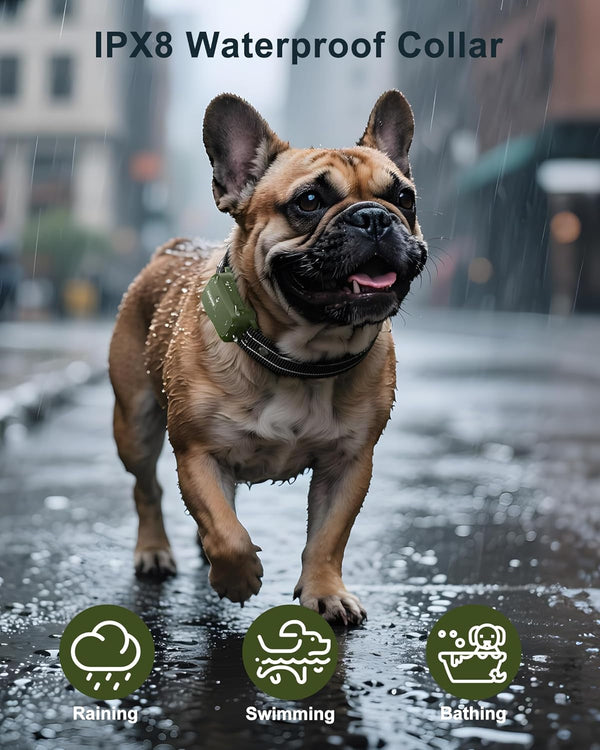 Dog Shock Collar - 4500FT Dog Training Collar with Remote, IPX8 Waterproof Electric Dog Collar with 4 Training Modes, Security Lock, Rechargeable Ecollar for 10-120Lbs Small Medium Large Dogs4