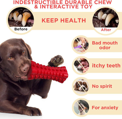 Indestructible Squeaky Dog Toy – Tough Rubber Chew Toy for Aggressive Large Dogs, Durable and Safe for Interactive Play6