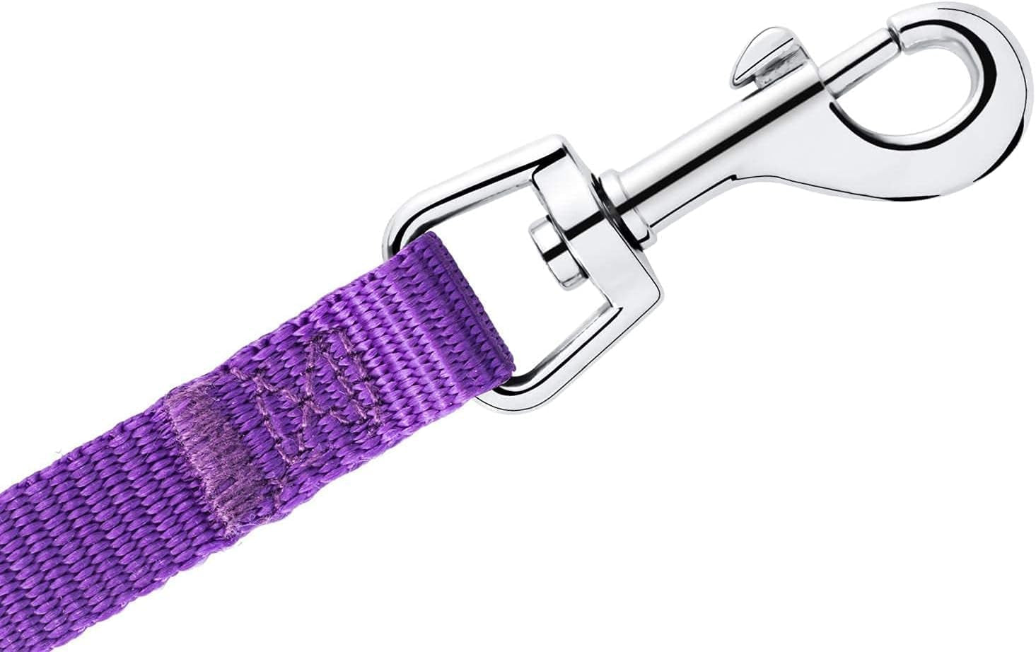 amagood-6-ft-puppy-leash-strong-traditional-style-with-easy-to-use-collar-hook-great-for-small-medium-and-large-dogs-5-8in-x-6-ft-purple