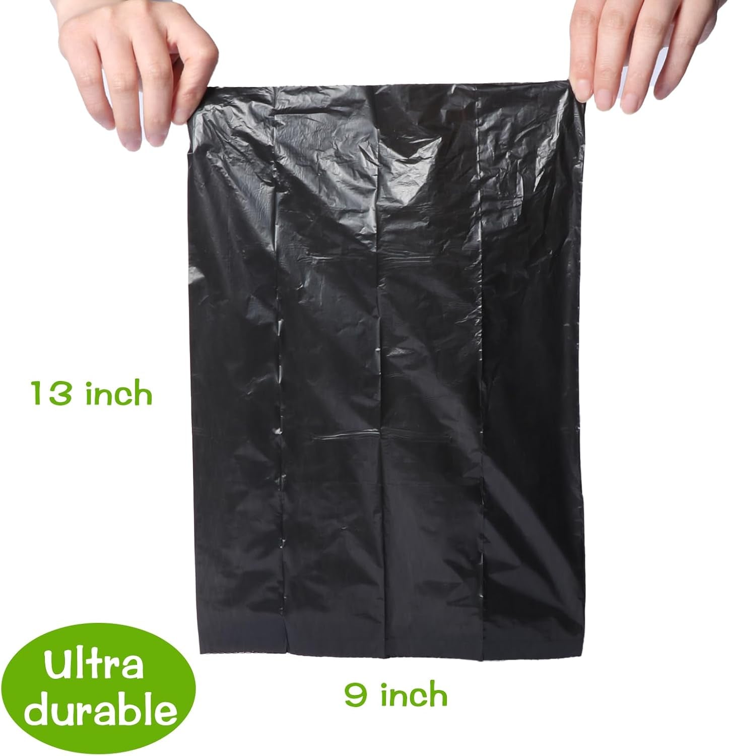 dream-glamour-dog-poop-bags-1200-count-value-pack-strong-poop-bags-for-dogs-60-rolls-20-doggy-bag-per-roll-each-measures-9-x-13-inches-guaranteed-leak-proof