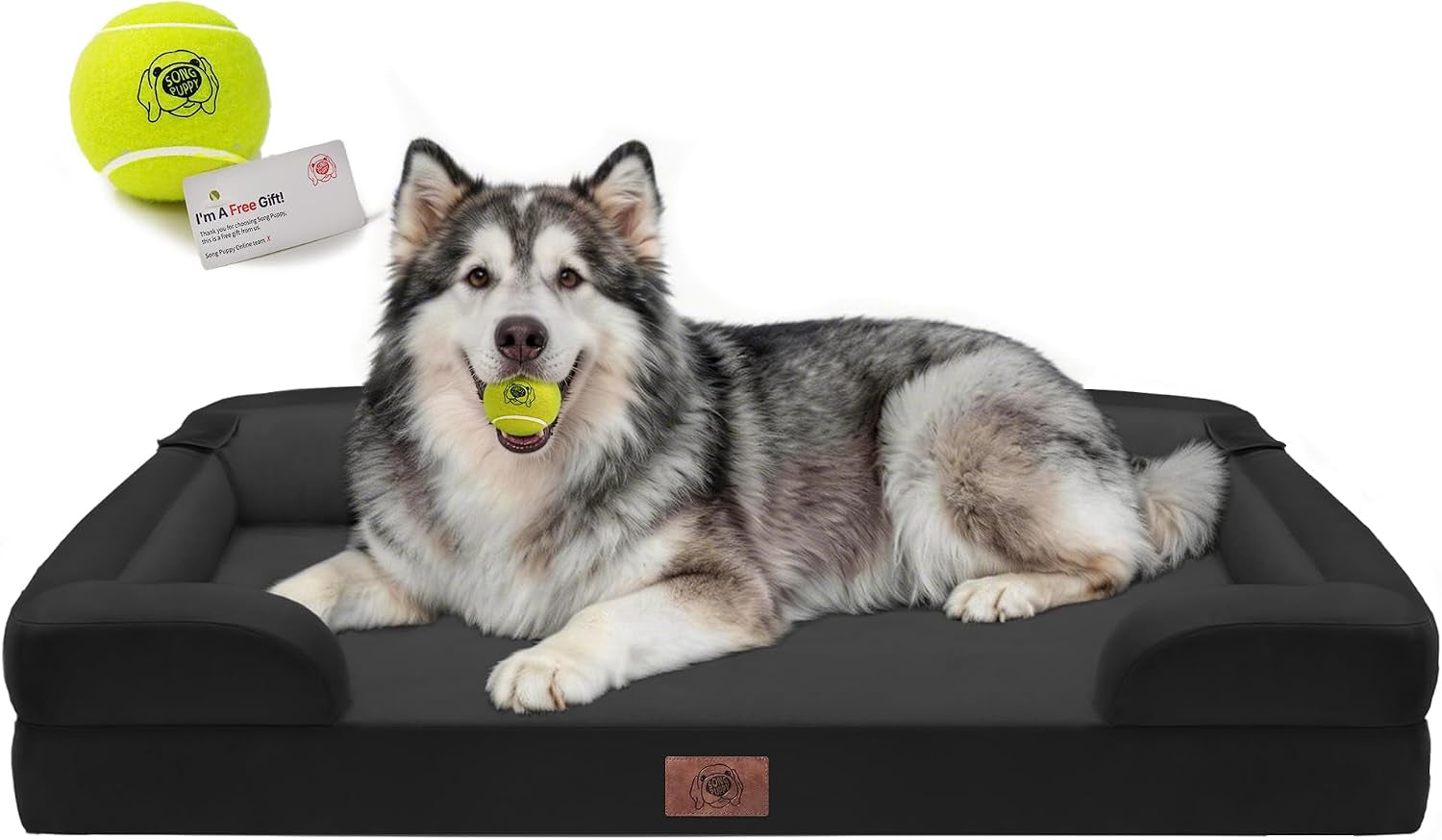 waterproof-orthopedic-dog-bed-for-extra-large-sized-dogs-memory-foam-pet-bed-sofa-with-bolster-dog-couch-with-washable-cover-non-slip-bottom-42x30-inch-grey