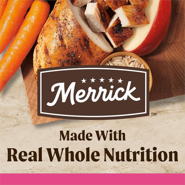 Merrick Healthy Grains Premium Dry Dog Food for Small Dogs, Wholesome and Natural Kibble, Small Breed Recipe - 4.0 Lb. Bag2