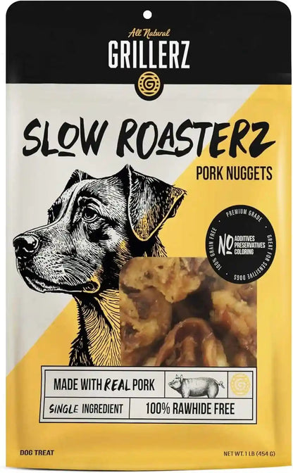 Grillerz Real Pig Ears, Rawhide-Free, 12 Count | Single-Ingredient, All-Natural Pig Ears - a High-Protein, Easily Digestible Chew Dogs Love9