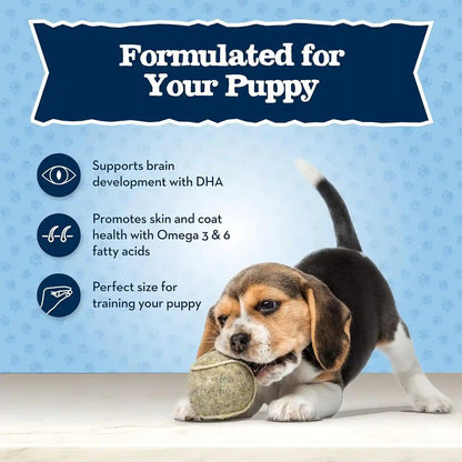 Blue Buffalo Baby Blue Training Treats Natural Puppy Soft Dog Treats, Savory Chicken 4-Oz Bag6