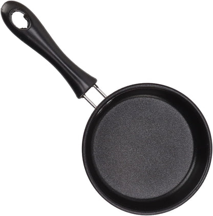 3 Inch Smamini Frying Pan Stainless Steel Nonstick Egg Pan 12Cm Induction Safe with Long Handle for Quick Breakfast Cooking (Pink)7