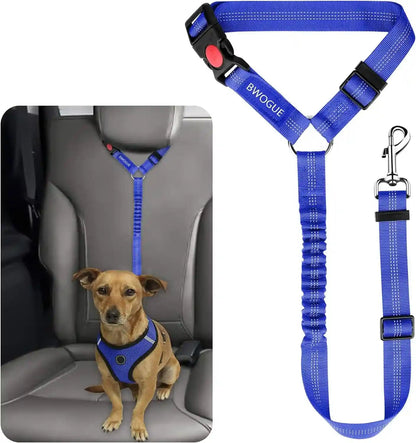 Adjustable Pet Seat Belt Restraint for Dogs and Cats - Vehicle Headrest Safety Harness (1 Pack)8