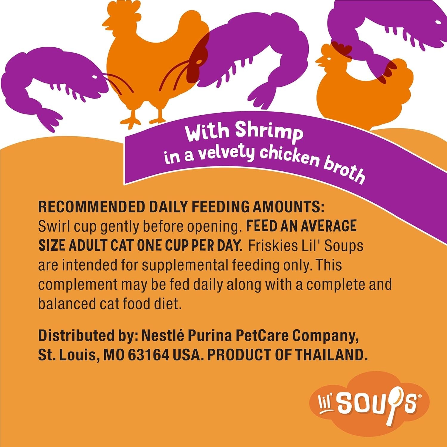 purina-friskies-lil-soups-cat-food-topper-shrimp-8-count-1-2-oz-cups-grain-free-lickable-recipe-with-real-chicken-in-a-velvety-broth-no-fillers-artificial-colors-or-preservatives