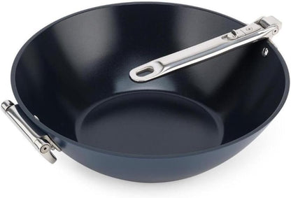 Joseph Joseph Space 12.5"" Nonstick Wok with Folding Handle, Space Saving Stir-Fry Pan, Ceramic Coating, Induction & Oven Safe2