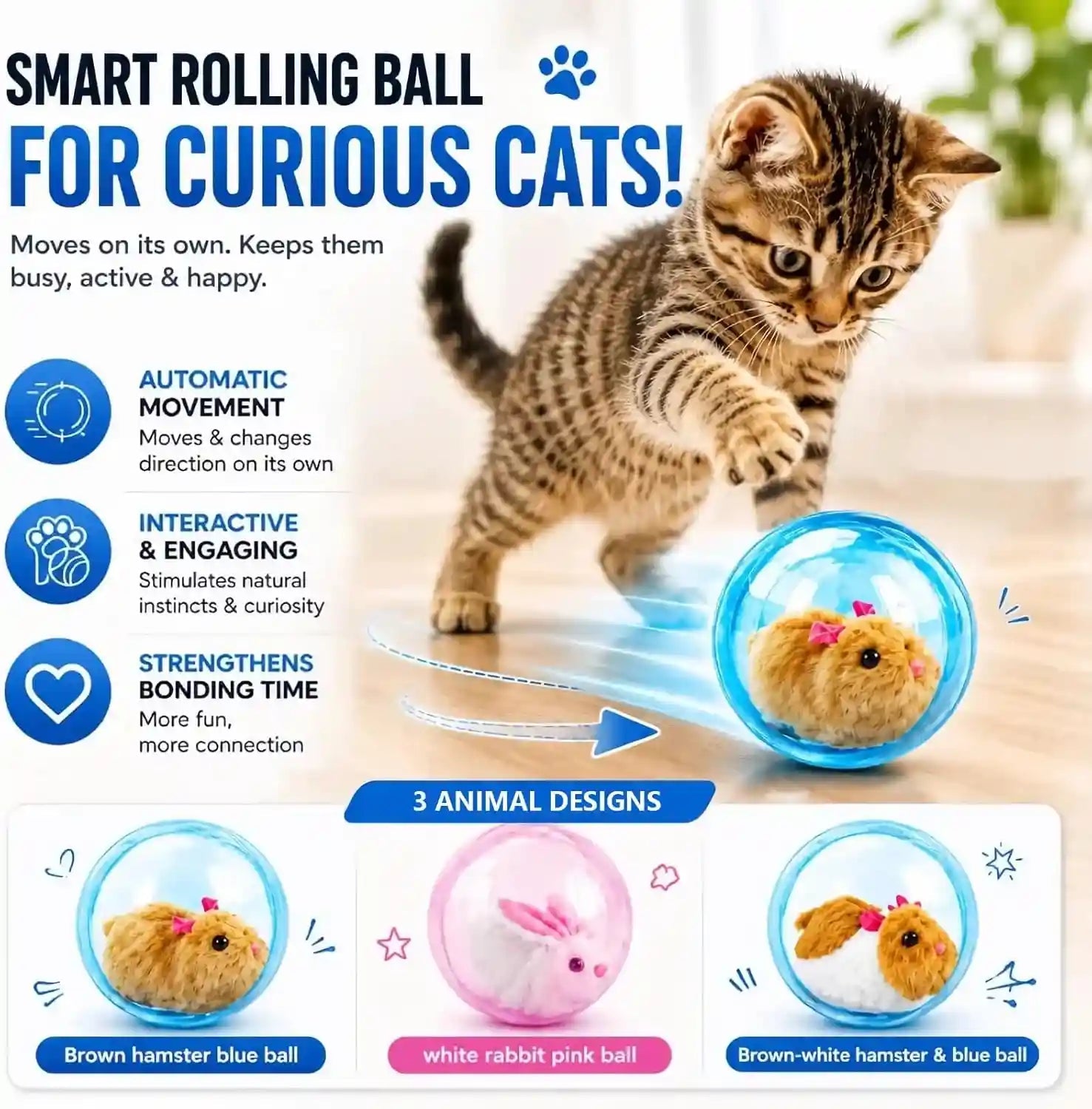 2026-new-self-rolling-interactive-cat-ball-realistic-animal-automatic-moving-rolling-cat-ball-360-rolling-spin-moving-cat-ball-fun-indoor-interactive-pet-ball-for-cats-dogs-chasing-blue-mouse-a