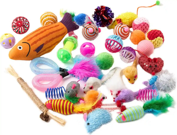 Fashion'S Talk Cat Toys Variety Pack for Kitty 20 Pieces2