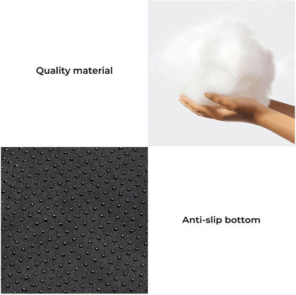 FUNNY FUZZY Pet Fluffy Fuzzy Couch Cover, Calming Washable Dog Bed Sofa Protector Pets Mat for Small Medium Dogs and Cats (Coffee,33.45 × 28.35 × 5.51 In)3
