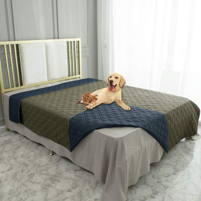 Ameritex Waterproof Dog Bed Cover Pet Blanket for Furniture Bed Couch Sofa Reversible24