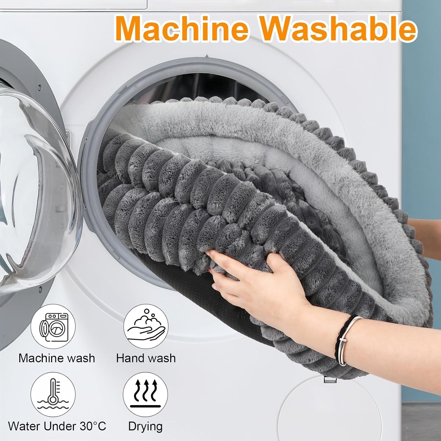 cat-beds-for-indoor-cats-washable-round-donut-dog-bedgrey-s-cute-fluffy-puppy-dogs-beds-for-small-dogs-cat-bed-with-anti-slip-bottom-round-dog-cat-beds-for-indoor-cats