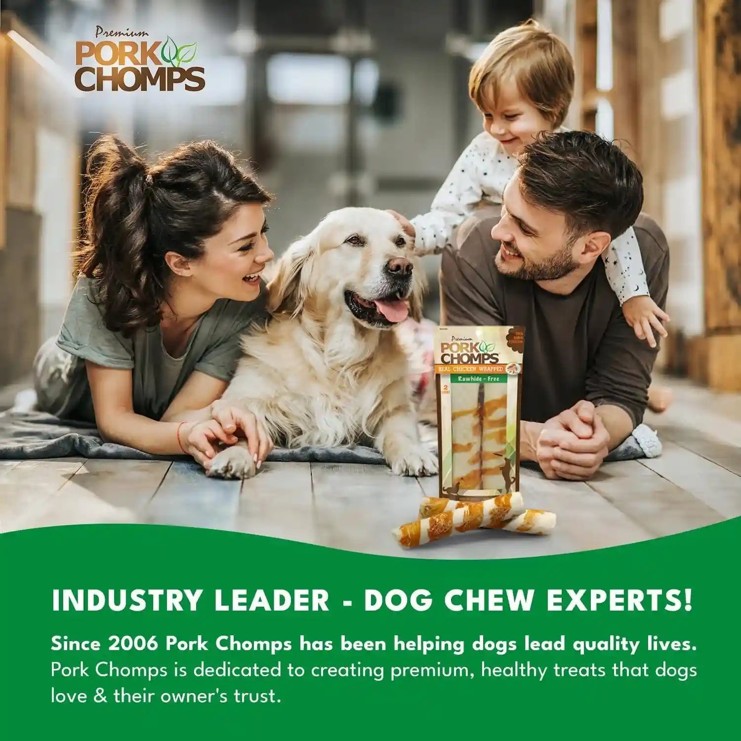 pork-chomps-baked-pork-skin-dog-chews-8-in-rolls-chicken-2-count-made-with-a-real-chicken-wrap-over-oven-baked-pork-skin-rawhide-free-low-in-fat-and-easy-to-digest
