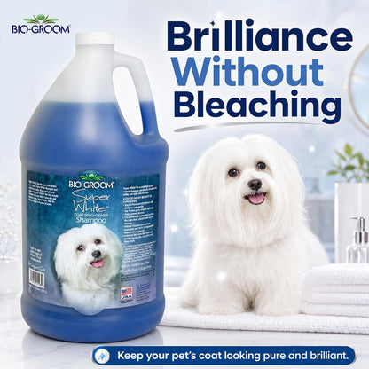 Bio-Groom Super Whitening Dog Shampoo - Whitening Pet Shampoo, Dog Bathing Supplies, Puppy Wash, Grooming Supplies, Cruelty-Free - 1 Gallon6
