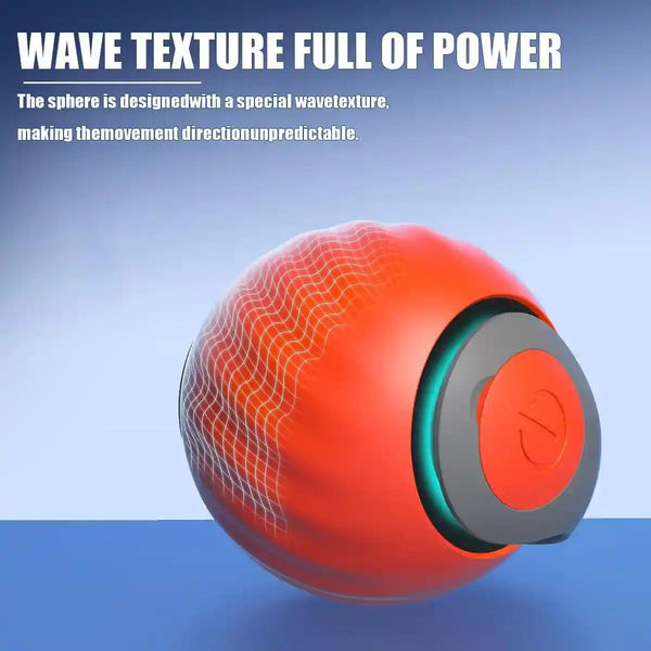 Silent Paws Interactive Cat Toys Ball,2 Packs and 4 Tails | Cat Toys for Indoor Cats - Automatic Cat Toys for Bored Indoor Adult Cats5