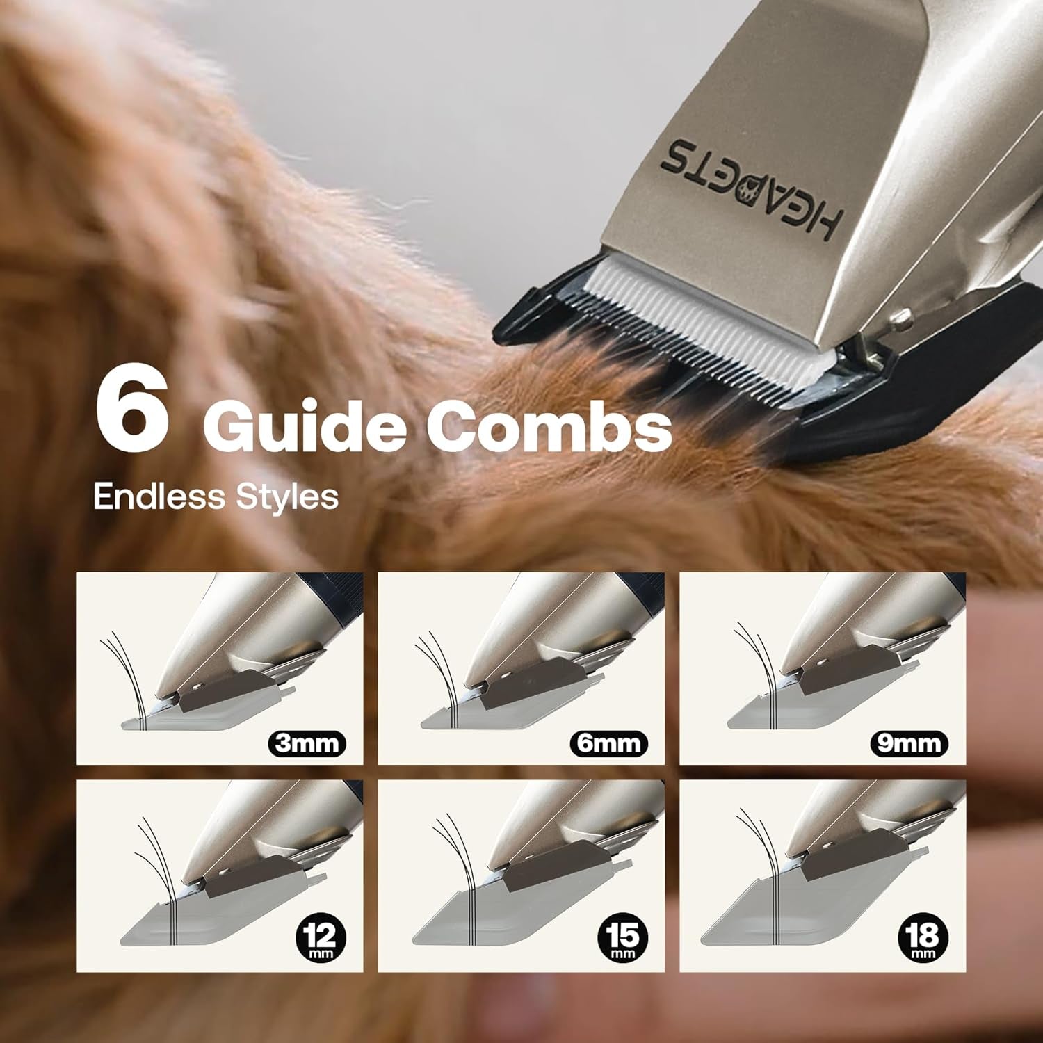 heapets-dog-grooming-clippers-low-noise-electric-quiet-adjustable-clipper-comb-rechargeable-cordless-dog-hair-clippers-for-dogs-cats-pets-gold
