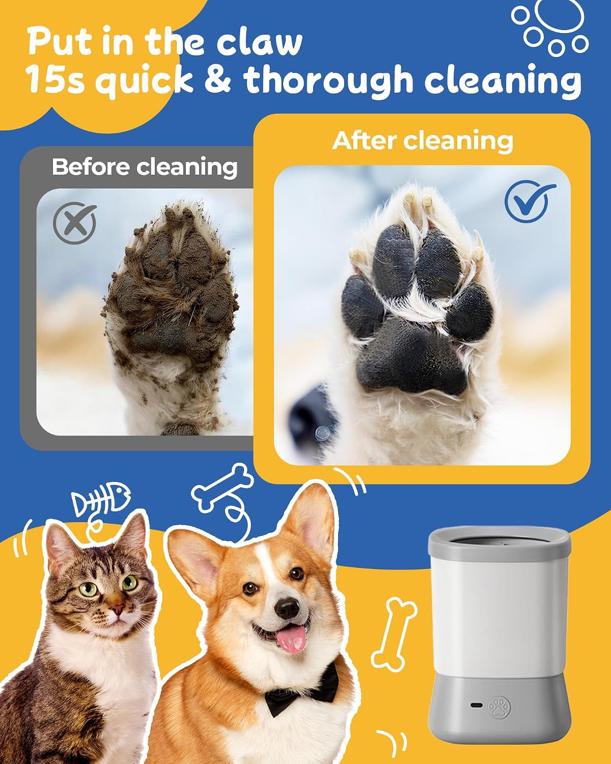 electric-dog-paw-cleaner-for-dogs-2-speeds-automatic-dog-foot-paw-washer-for-small-medium-to-large-cat-dog-pet-grey