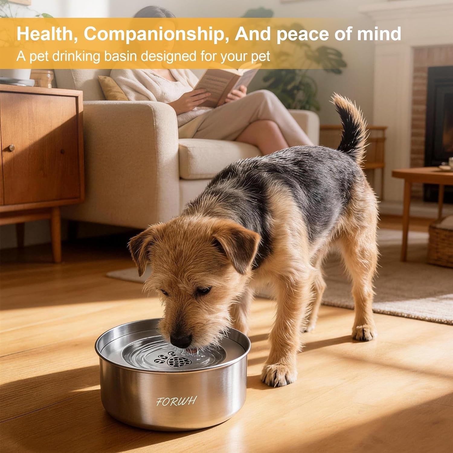 304-stainless-steel-dog-water-bowl-no-spill-101oz-3l-large-capacity-pet-water-dispenser-with-floating-disk-non-slip-slow-drink-feeder-for-cat-anti-gulping-splash-proof-for-travel-car-home