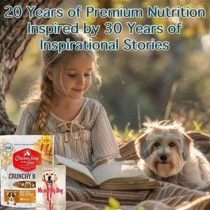 Chicken Soup for the Soul Pet Food Crunchy Bites Dog Treats, Chicken, 12 Ounce Bag | Soy, Corn & Wheat Free, No Artificial Flavors or Preservatives6
