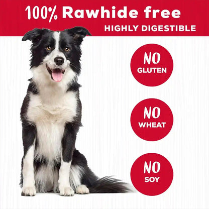 Country Kitchen Rawhide Free Beef Rings Dog Chews, Made with Real Beef, Highly Digestible, Gluten Free, 7 Count3
