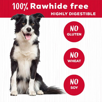 Country Kitchen Rawhide Free Beef Rings Dog Chews, 7 Count3