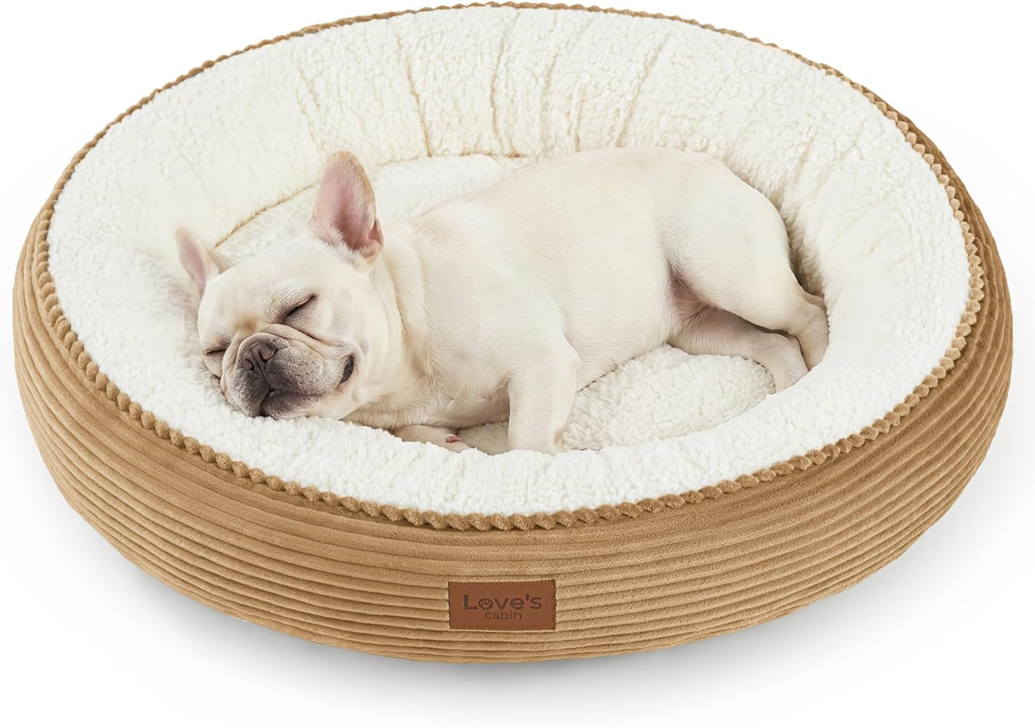 loves-cabin-round-donut-cat-and-dog-cushion-bed-20in-bed-for-cats-or-small-dogs-anti-slip-water-resistant-bottom-super-soft-durable-fabric-pet-beds-washable-luxury-cat-dog-bed-gray