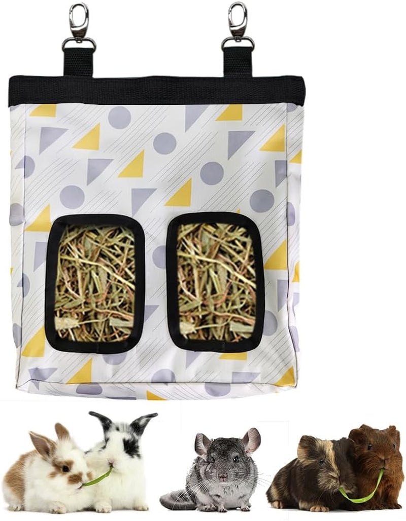 rioussi-guinea-pig-hay-feeder-hanging-rabbit-hay-feeder-bag-blueflower-upgraded-double-layer-fabric-bite-resistant-cleaner-hay-less-mess-small-animal-hay-holder-for-bunnies-chinchillas