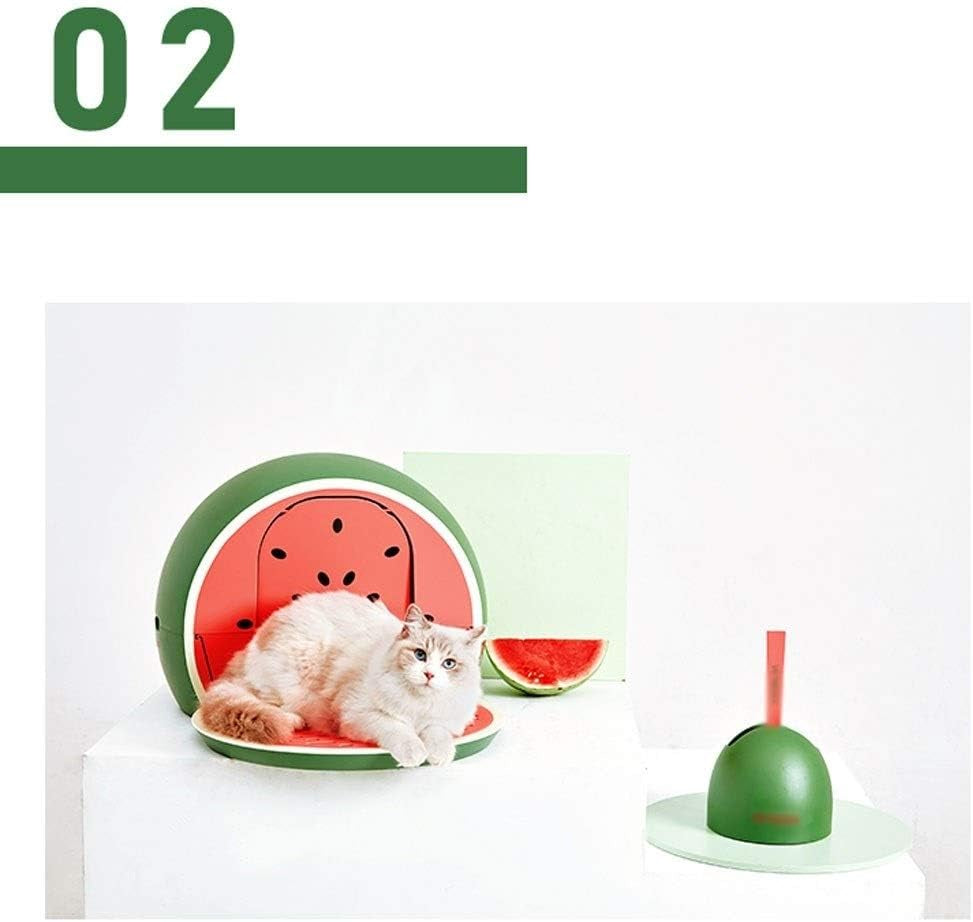 dog-potty-training-toilet-creative-watermelon-litter-box-fully-enclosed-cat-toilet-large-drawer-supplies-cat-litter-panb