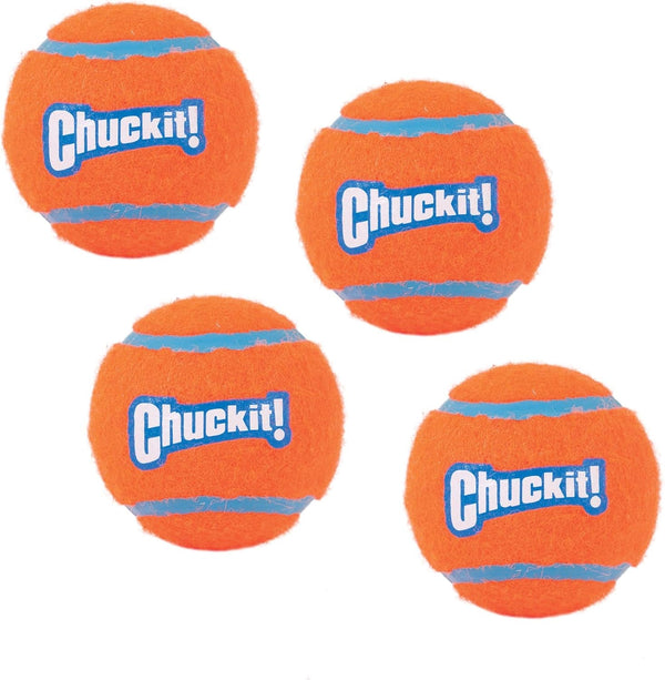 Chuckit! Dog Tennis Ball Dog Toy, Medium (2.5 Inch Diameter) for Dogs 20-60 Lbs, Pack of 41