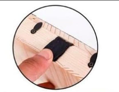 Dog Nail Scratch Board - with Treat Draw- Dog Scratch Pad for Nails – Durable Wooden Nail Filing Board with Treat Drawer3