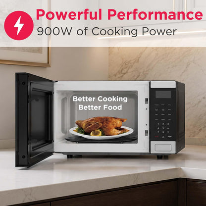 Frigidaire 0.9 CU. FT. Microwave, Digital Control Panel - Auto Cooking Settings - Child Safety Lock - Stainless Steel2