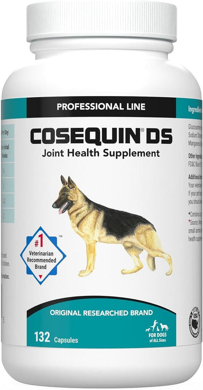 Nutramax Cosequin Joint Supplement for Dogs, Easy Sprinkle Capsule, 132Ct | Joint Support, Glucosamine for Dogs, Chondroitin, Easy Sprinkle Capsules, Sprinkle on Food, All Ages1