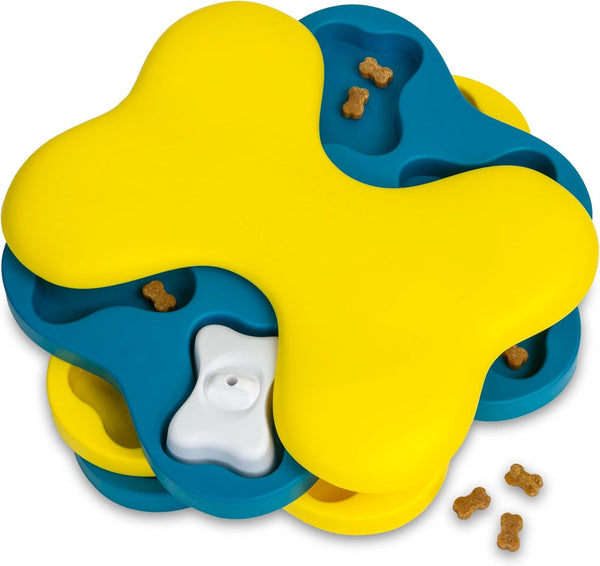 Outward Hound by Nina Ottosson Dog Tornado – Interactive Treat Puzzle Enrichment Toy, 3 Spinning Layers, Level 2 Intermediate1