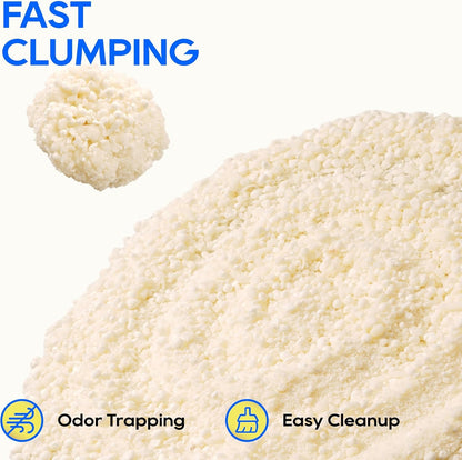Honeycare Cassava Cat Litter | Natural Cassava Formula | Fast Clumping & Odor Control | Low Dust & Eco-Friendly | 6 Lbs3