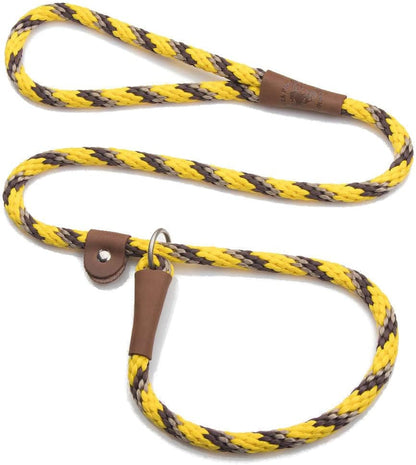 Mendota Pet Slip Leash - Dog Lead and Collar Combo - Made in the USA - Mocha, 3/8 in X 6 Ft - for Small/Medium Breeds63