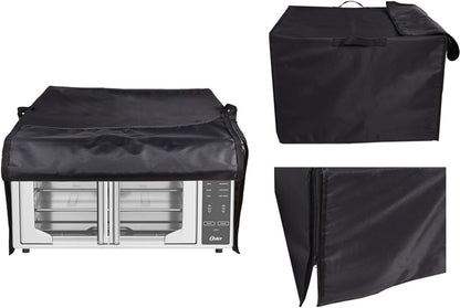 Heavy Duty Water Proof Dust Cover for French Door Convection Countertop and Toaster Oven,Compatible with Oster Convection Oven, 8-In-1 Countertop Toaster Oven-Tssttvfddg/2161124/21420084