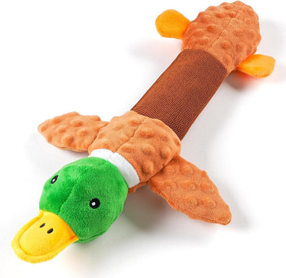 Tug of War Dog Toy, Crinkle Dog Toys for Large Dog, Soft Dog Plush Toy with Squeaky, Stuffed Animal for Dogs (Tug Series, Donkey)8