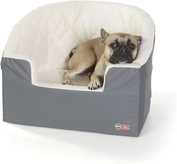 K&H Pet Products Bucket Booster Dog Car Seat, Sturdy Cat or Dog Booster Seats - Large Realtree Edge19