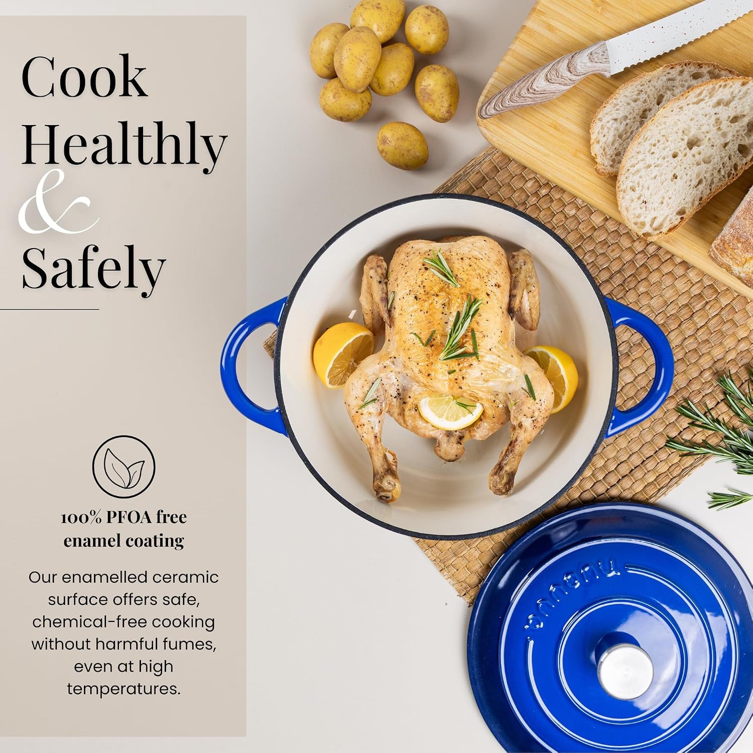 enamelled-cast-iron-dutch-oven-pot-with-lid-6-4-quart-non-stick-casserole-pot-heavy-duty-oven-safe-up-to-500-f-for-bread-baking-braising-stews-roasting-28cm-dark-blue
