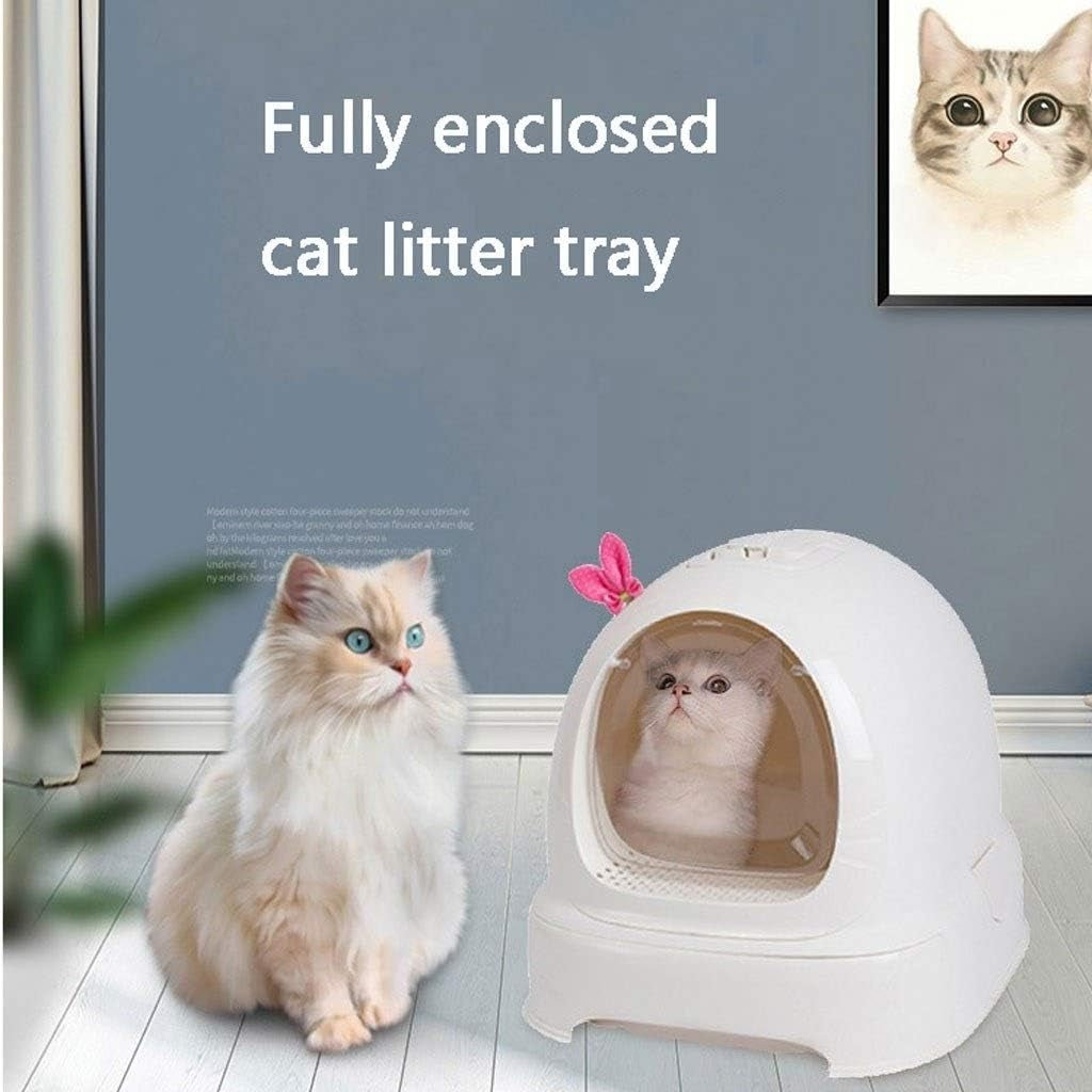 dog-potty-training-toilet-cat-litter-bowl-full-closed-drawer-food-toilet-large-sand-anti-splashing-pot-pull-deodorantpink